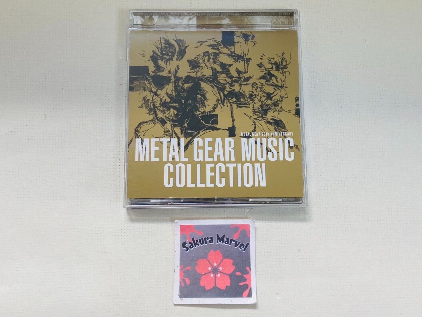 Metal Gear Music Collection 20th Anniversary Japanese Game Music CD Tested Japan