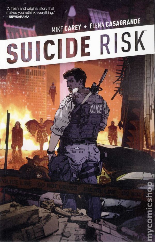 Suicide Risk TPB #1-1ST VF 2013 Stock Image