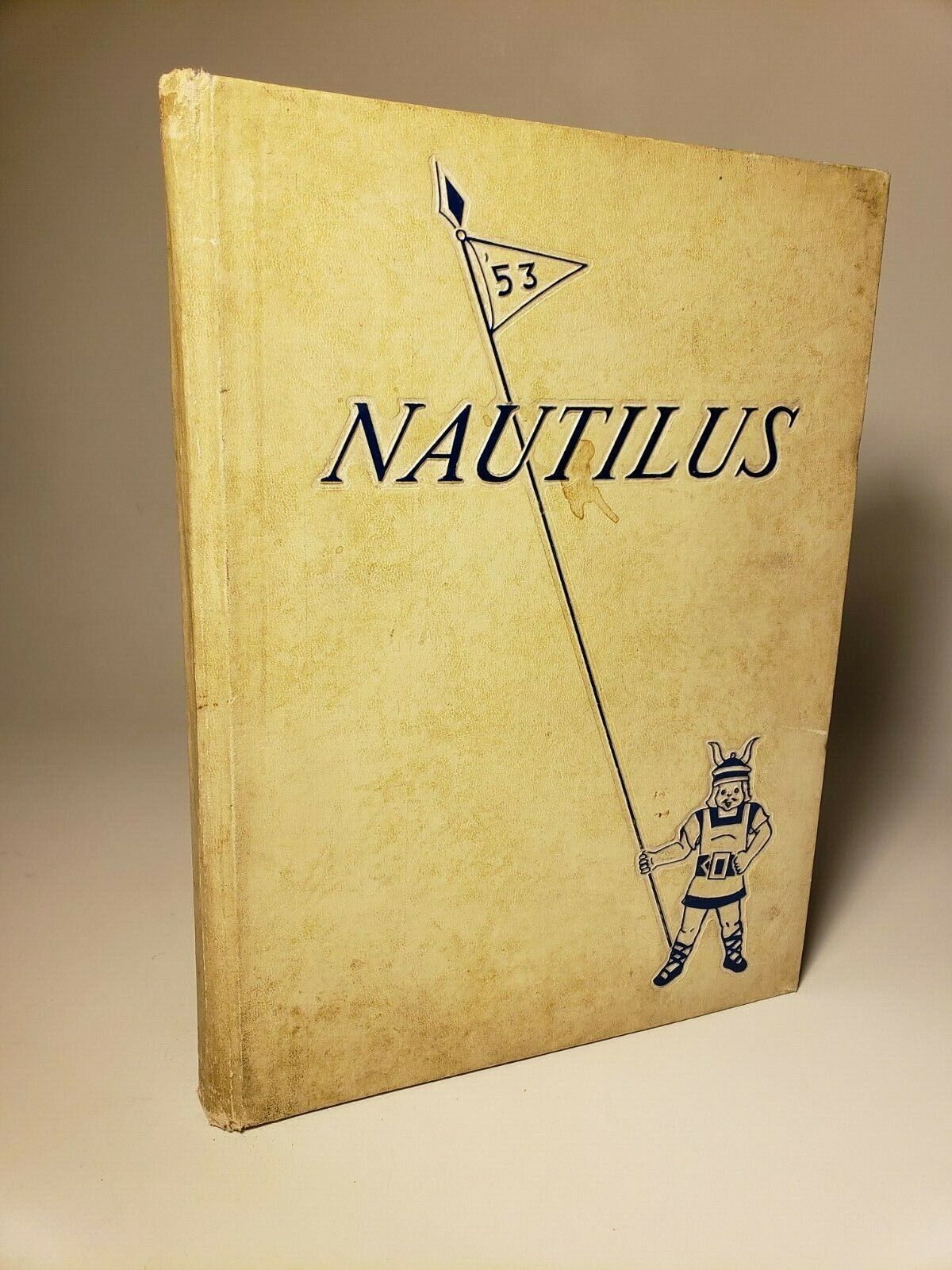 1953 SANTA MONICA HIGH SCHOOL YEARBOOK 'NAUTILUS' COASTAL BEACH 50'S CALIFORNIA