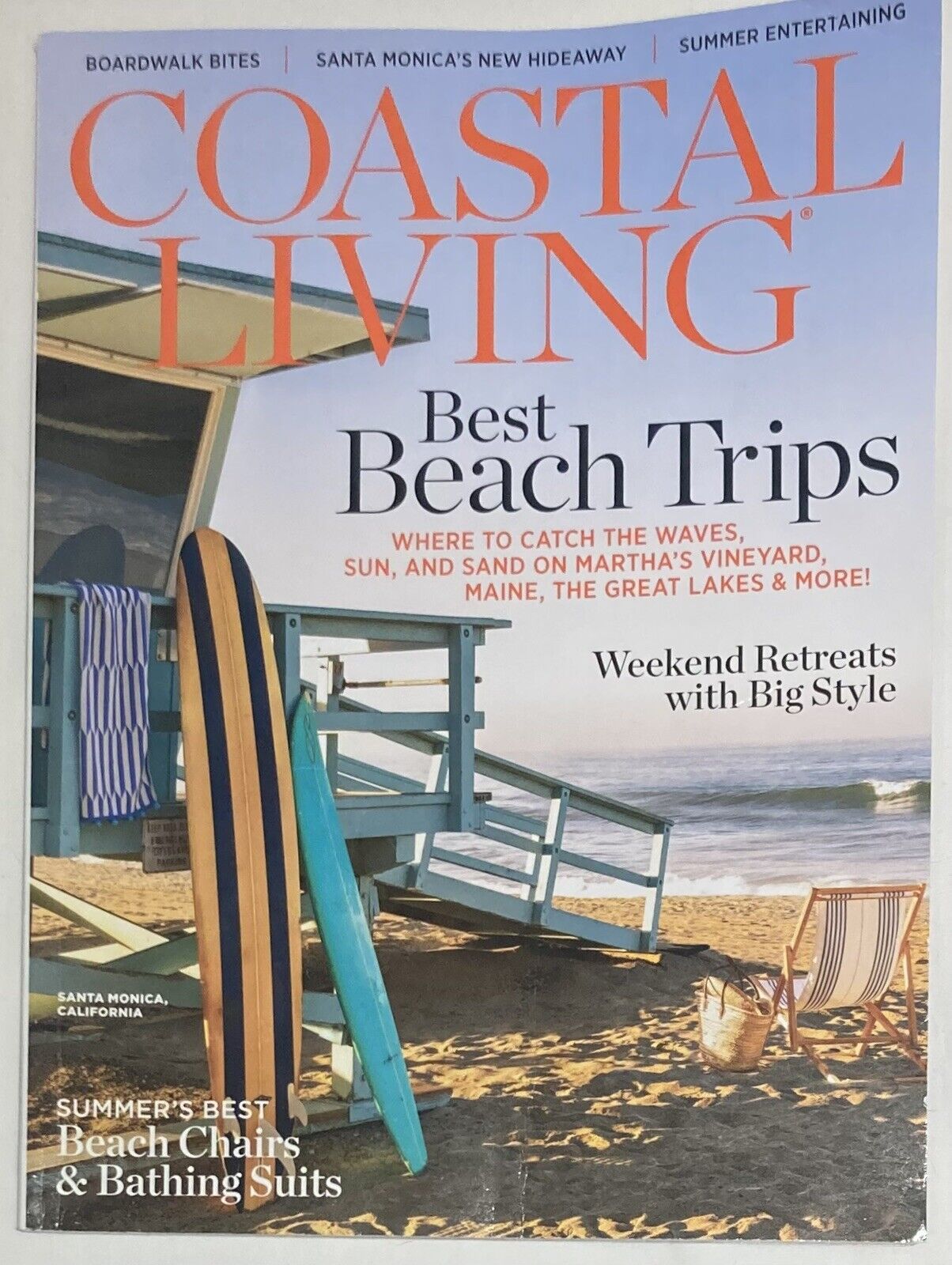 Coastal Living Magazine Summer 2022 - Best Beach Trips