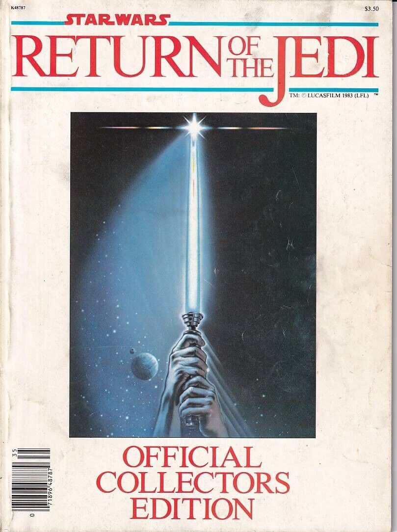 42950: 1983 VTG STAR WARS RETURN OF THE JEDI OFFICIAL COLLECTORS EDITION MAGAZIN