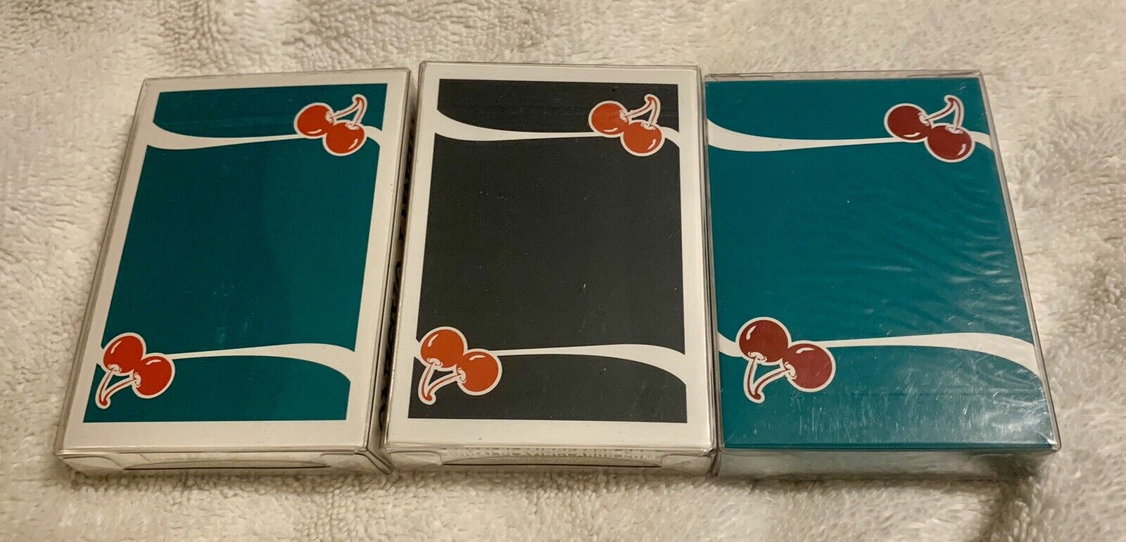Cherry Casino Playing Cards - Set Of V1, V2, V3 - New and Unopened (three decks)