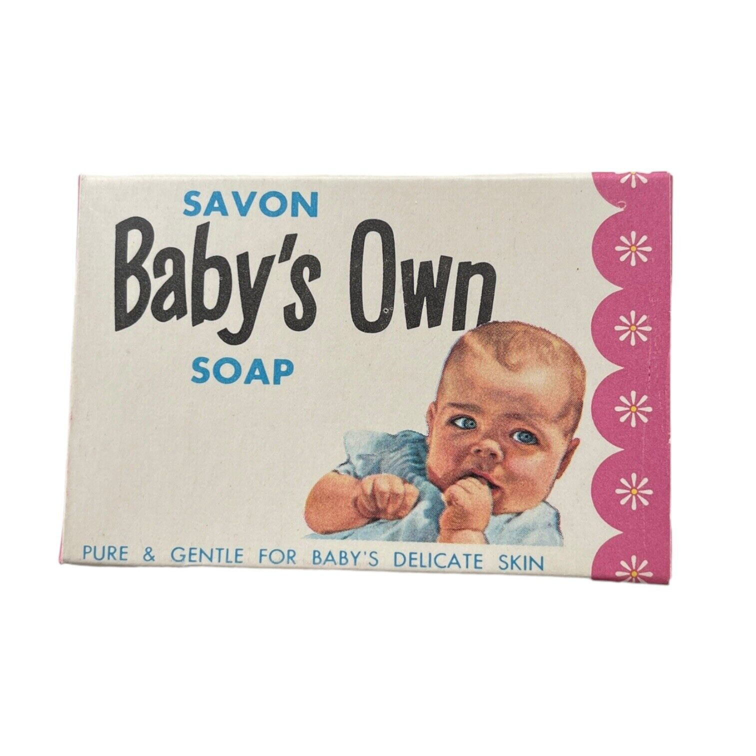 Vintage Savon Baby\'s Own Soap,  Nursery Decor, dead Stock 1950s Collectible Rare