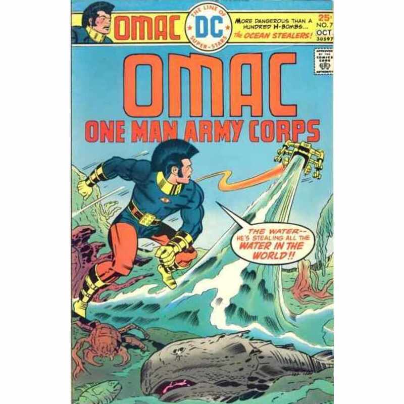 OMAC (1974 series) #7 in Very Fine condition. DC comics [q