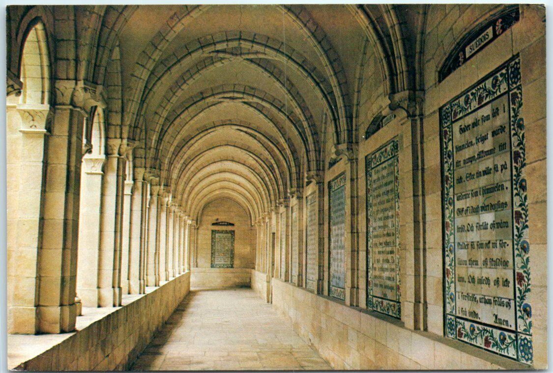 Postcard - Grotto of the Lord's Teachings/Prayer - Jerusalem, Israel