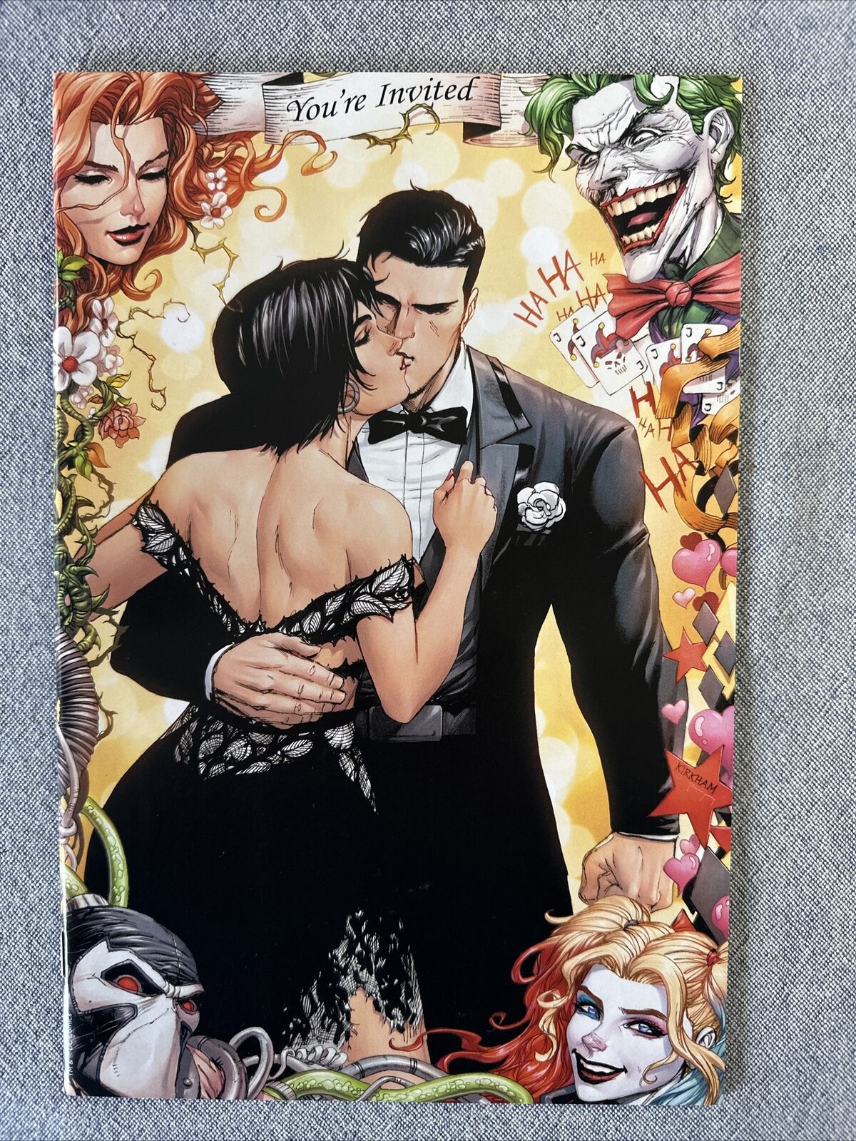 BATMAN #50 Marriage to Catwoman Tyler Kirkham Exclusive VIRGIN VARIANT NM Rare