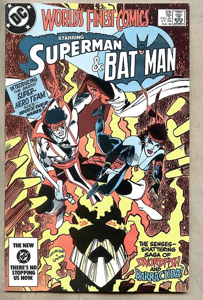 World\'s Finest Comics #306-1984 fn- 5.5 DC Comics Batman Superman   