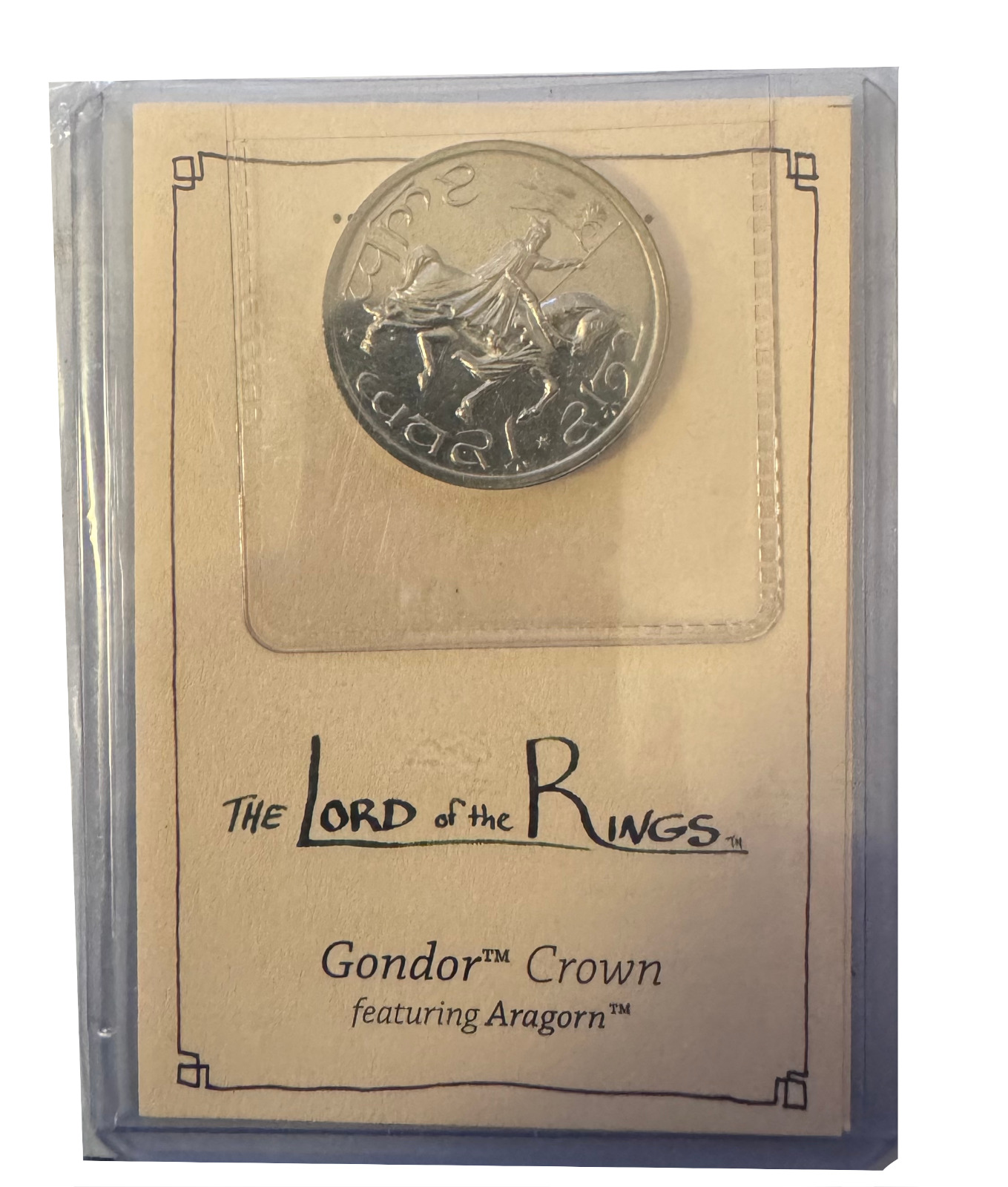 Gondor Crown Coin, Shire Post Mint - Lord of The Rings Token Aragorn\'s - New