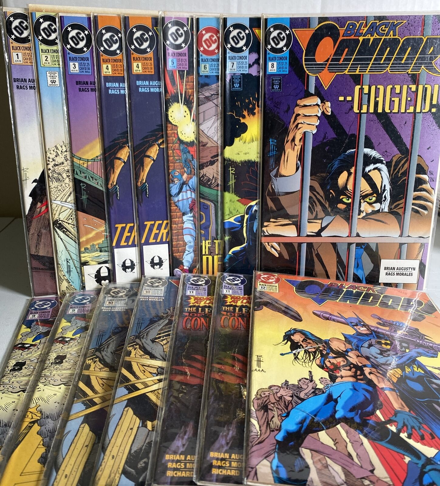 DC Comics Black Condor 1-12 VF/NM Plus Doubles Of 4, 9, 10 And 11 16 Book Lot