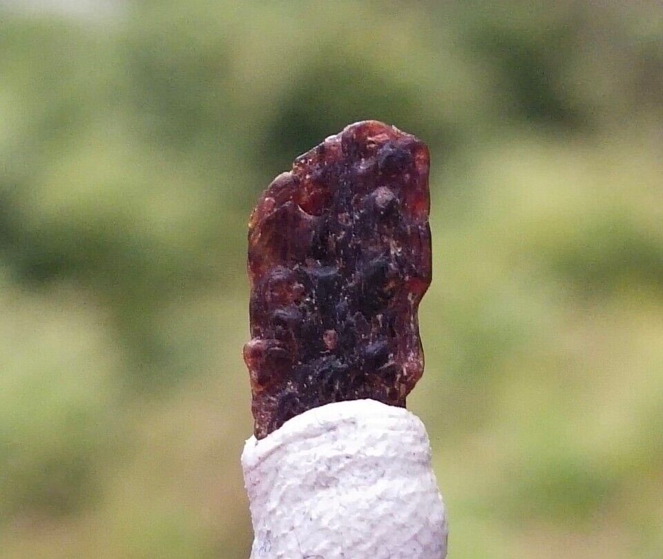 Natural Painite Crystal with Ruby from Burma, Rare Collection, 1.50ct, US SELLER