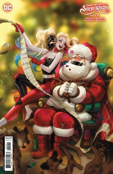 Batman Santa Clause Silent Knight #2 Cover B Leirix DC Comics 2023 1st Print NM