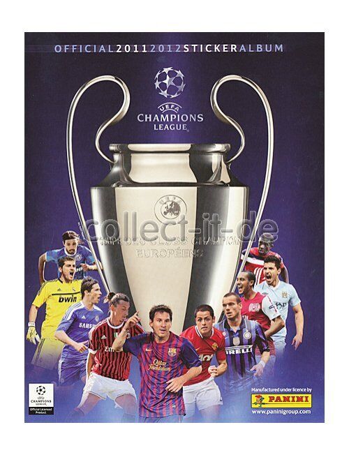 2011-2012 Panini Champions League Sticker - Album
