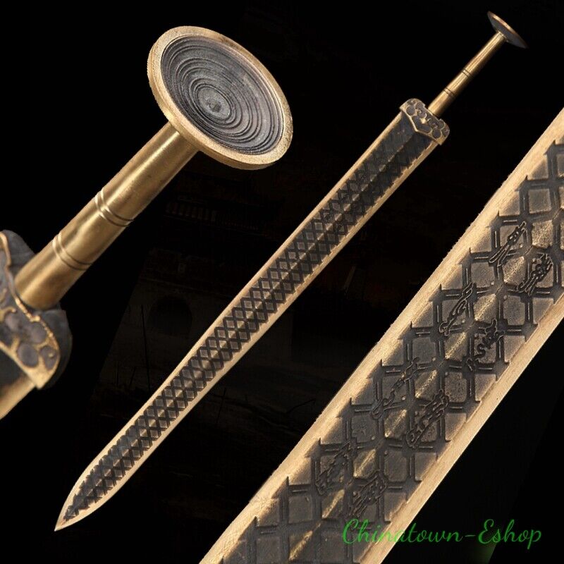 Museum-level 1:1 Replica Brass Sword of King Goujian / Sword of Goujian 越王劍#0926