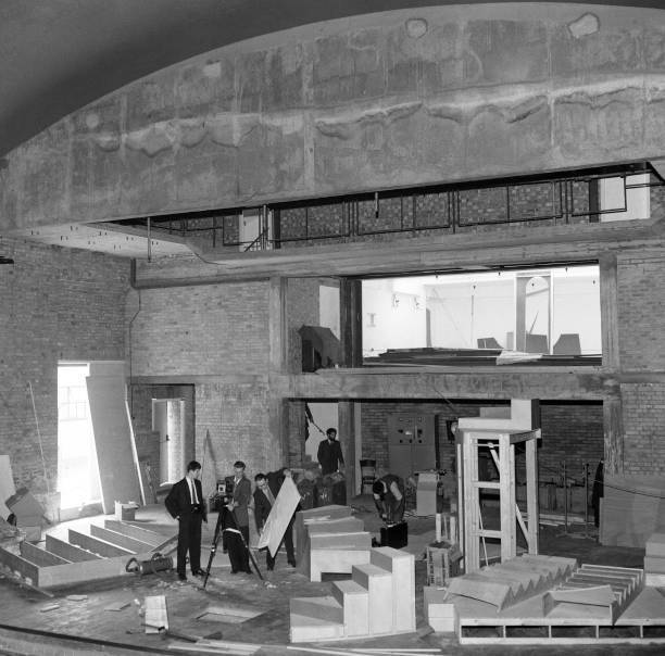 Construction Of The New Mermaid Theatre At Puddle Dock 1959 OLD PHOTO 5