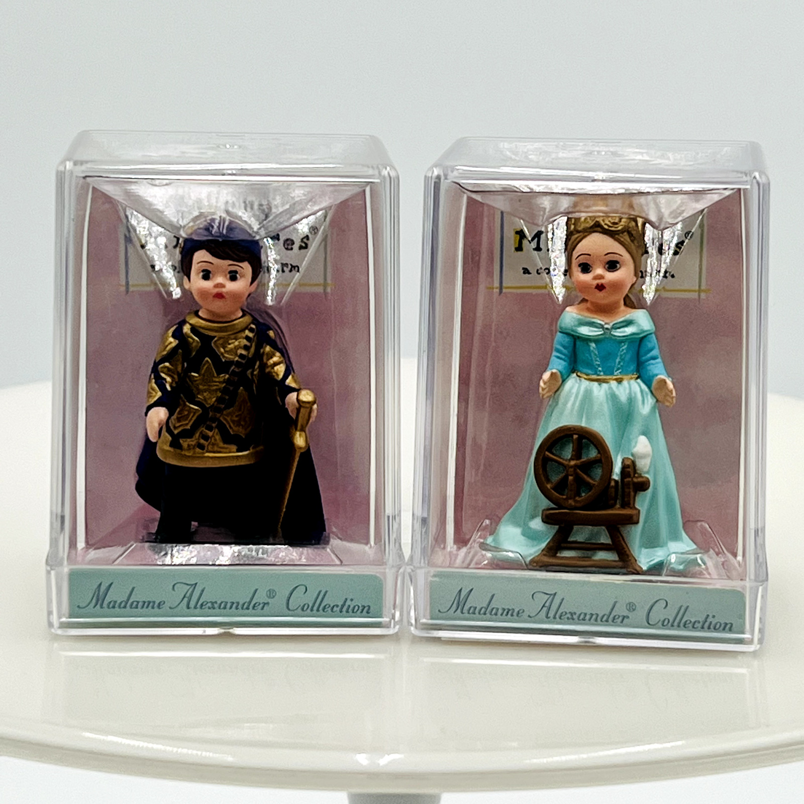 Hallmark Madame Alexander Doll Merry Miniatures Sleeping Beauty '97 & Prince '99