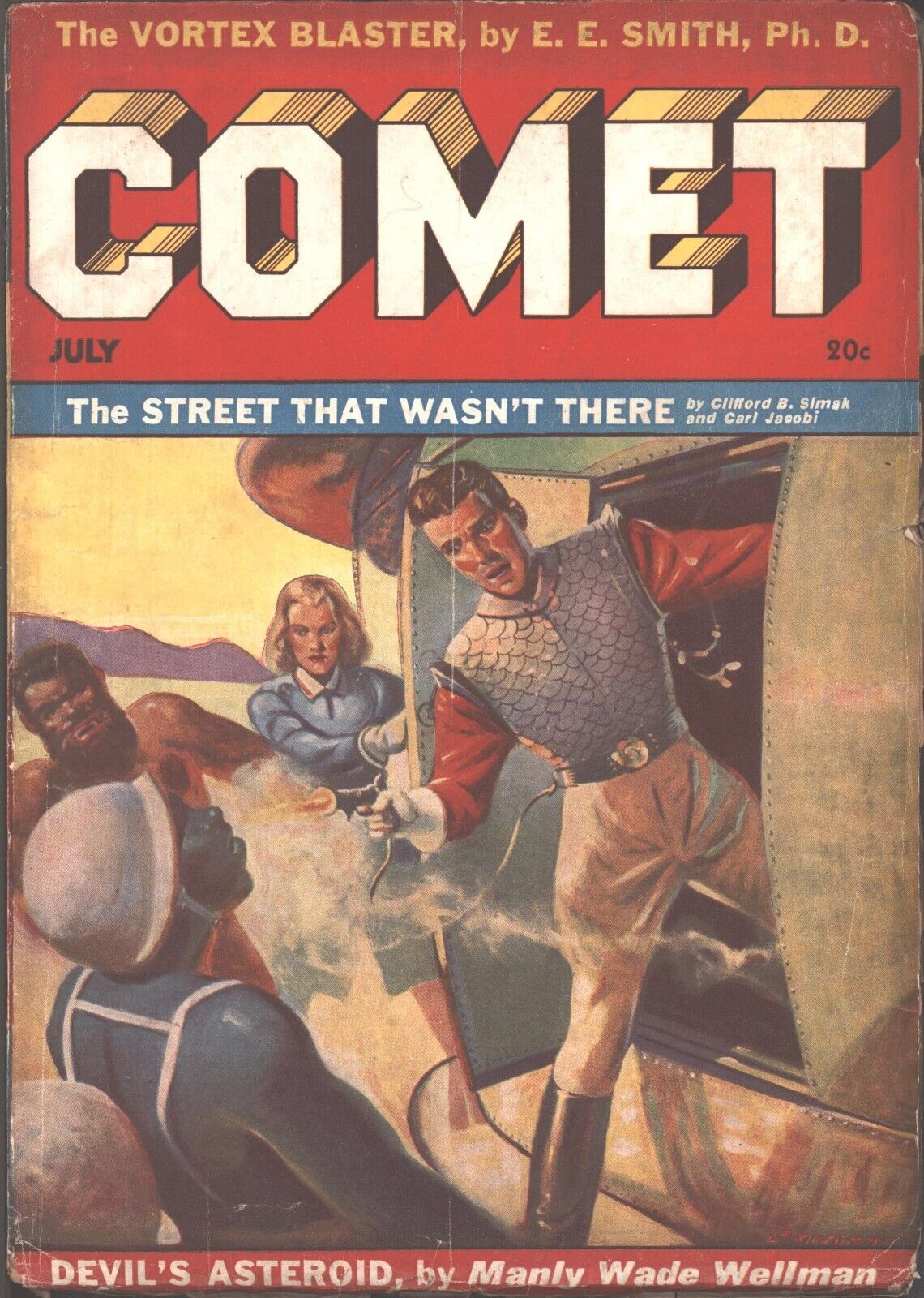 Comet 1941 July.     Pulp