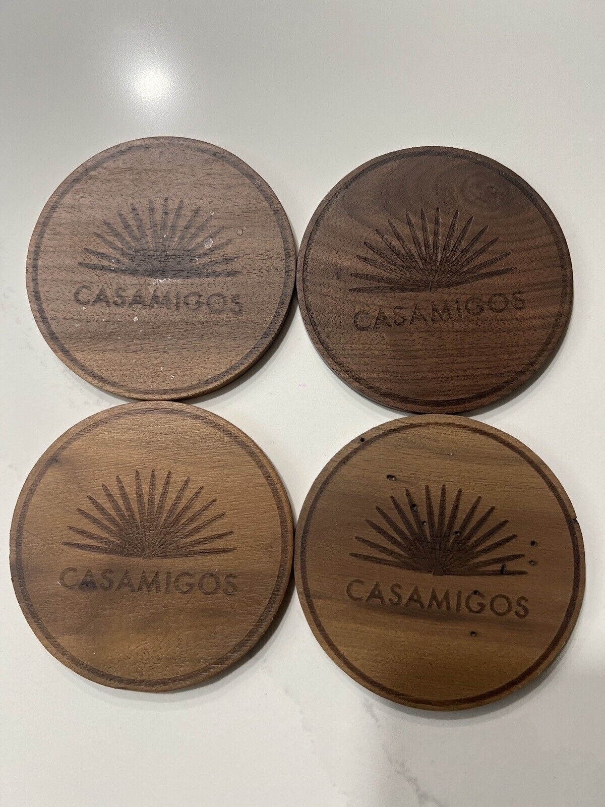 Set Of 4 New CASAMIGOS Tequila Coasters