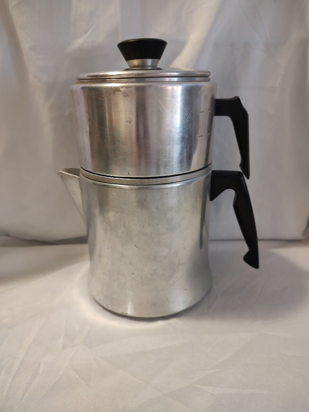 🔥 MIRRO M-0829 VINTAGE 9 CUP DRIP COFFEE MAKER, Good Condition 