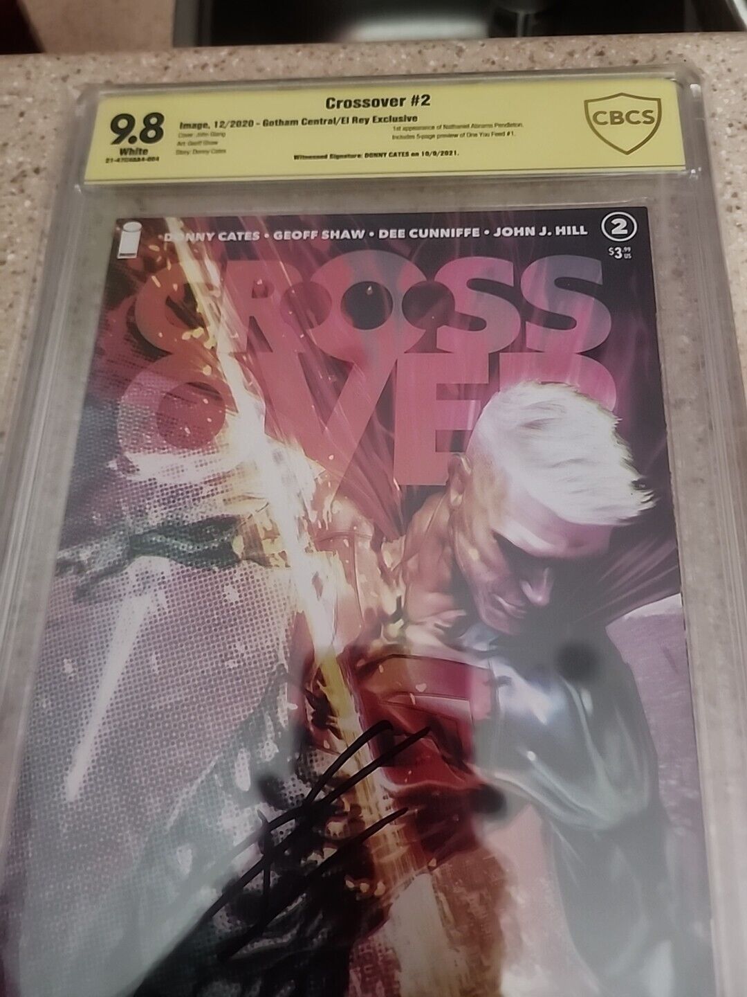 Crossover 2 El rey Exclusive Cbcs 9.8  dual signed cates and giang