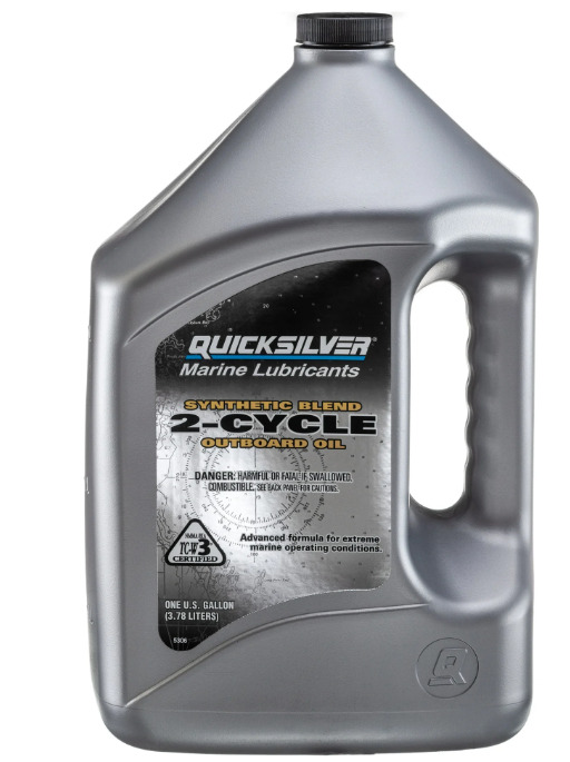 Quicksilver Premium Plus 2-Stroke Synthetic Blend Marine Oil 1 GAL SEALED