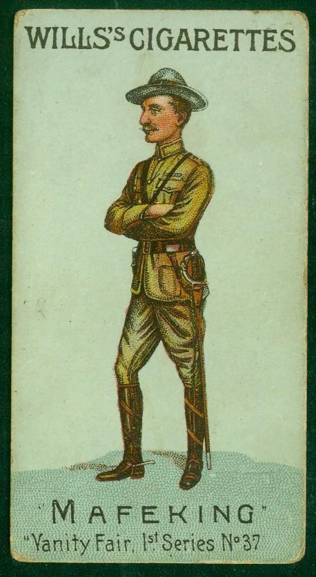 Boy Scouts, Lord Baden-Powell, No 71, 1902 Wills\'s, Vanity Fair 1st Series, #37