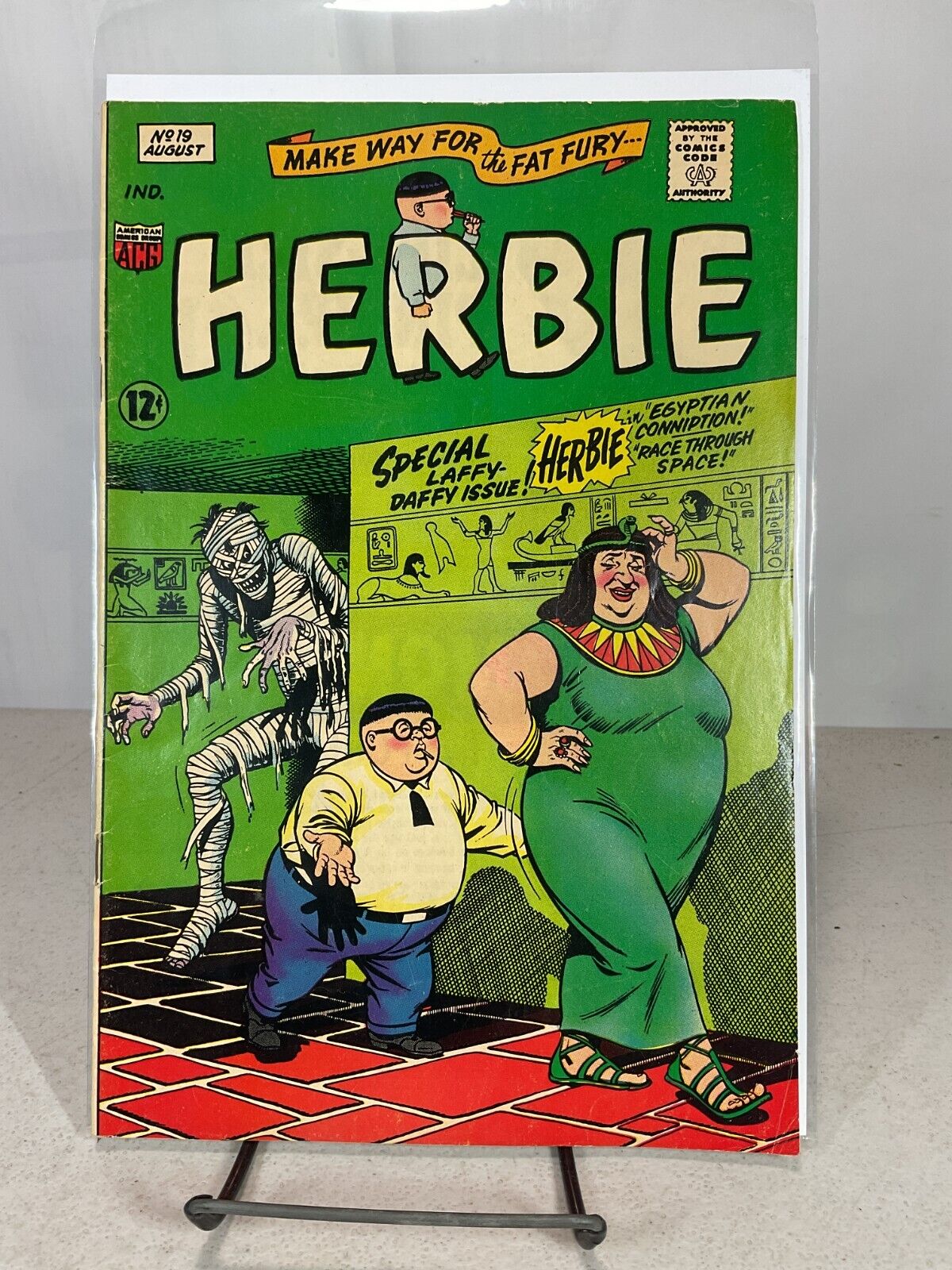 ACG Comics Herbie #19  1966 FN+