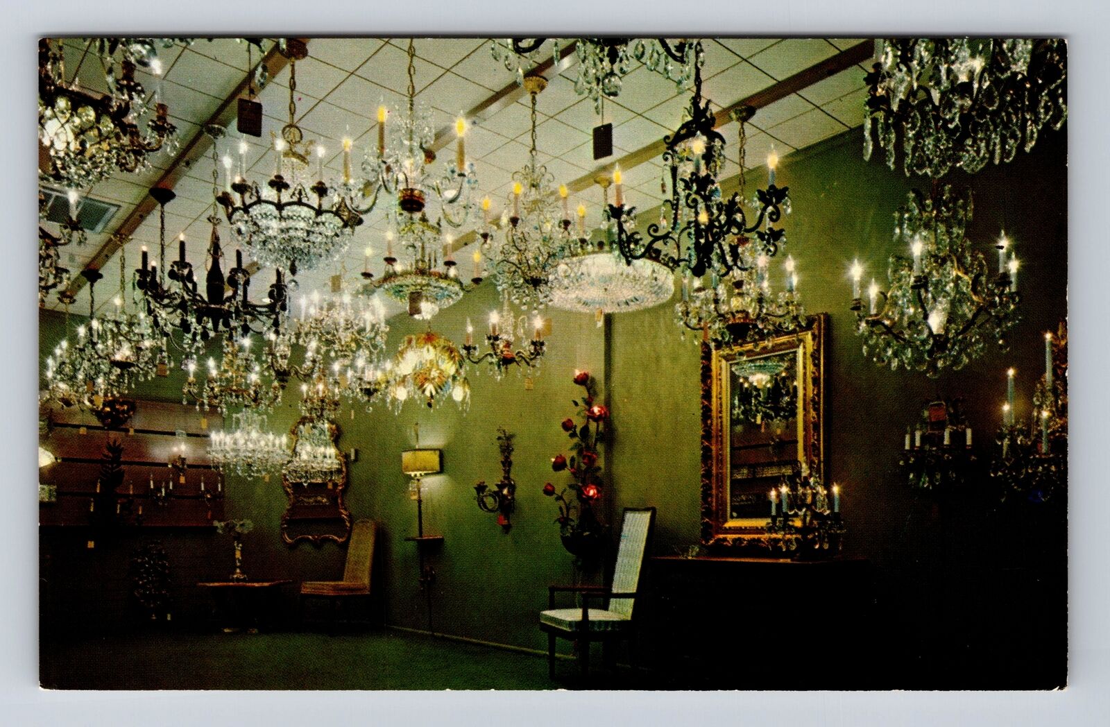 Phoenix AZ-Arizona, Hinkley's Lighting Company, Antique, Vintage Postcard