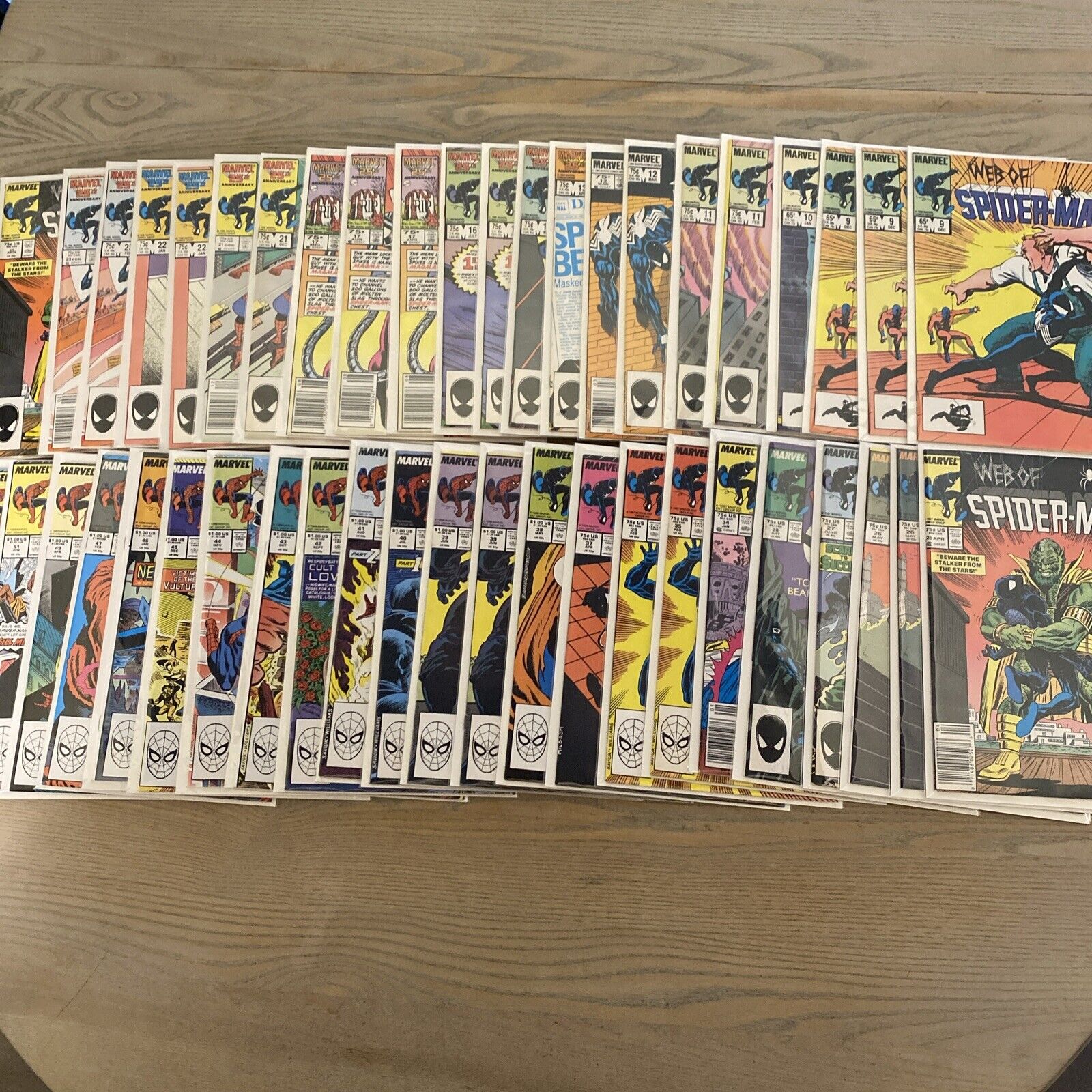 Web of Spiderman Marvel Comics *Lot Of 45* Issues