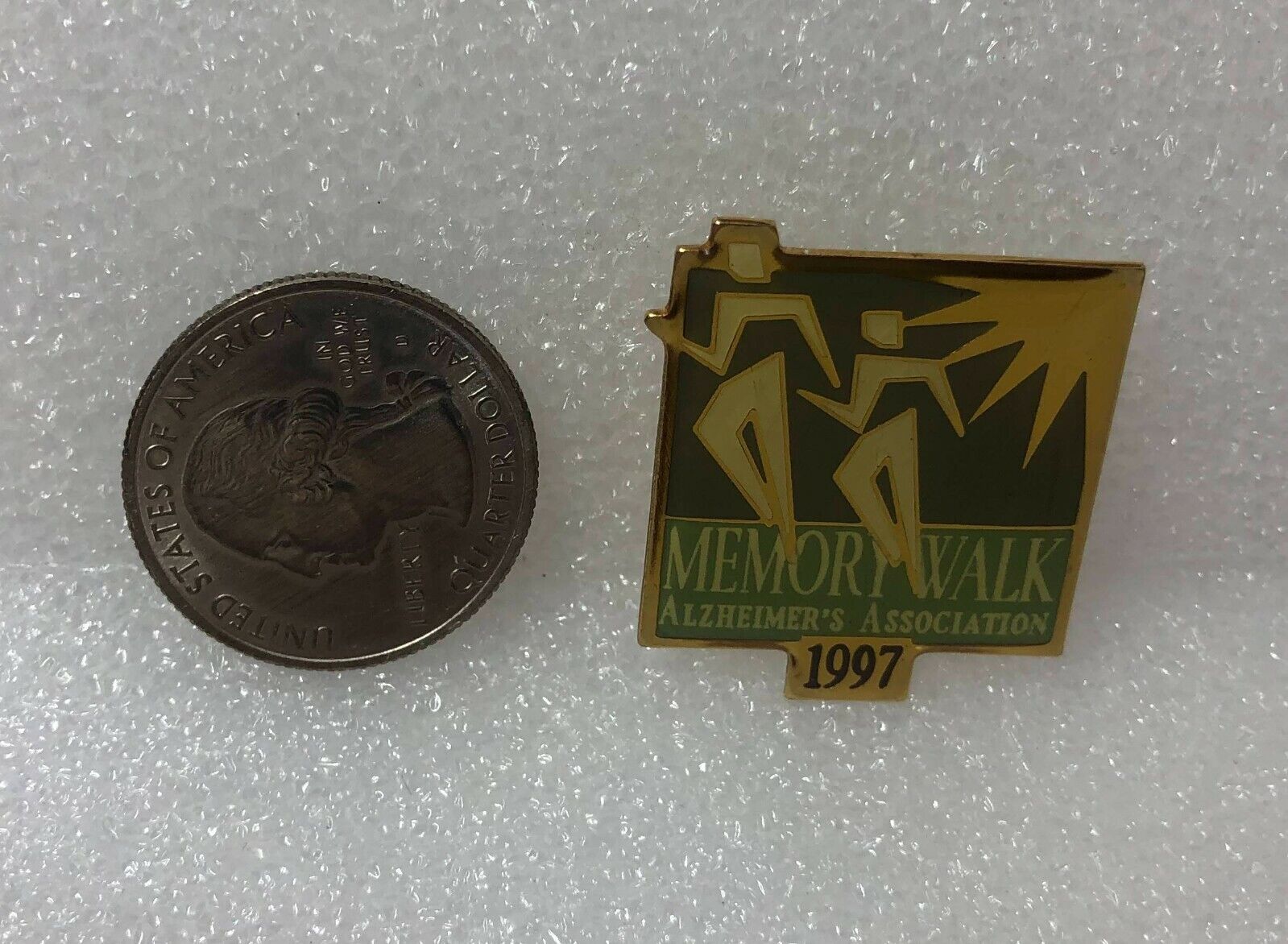 1997 Alzheimer's Association Memory Walk Pin
