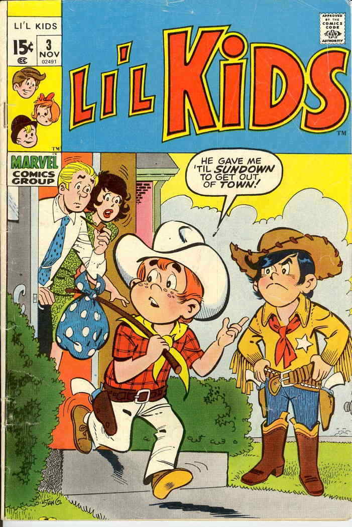 Li\'l Kids #3 VF; Marvel | Lil Kids November 1971 - we combine shipping