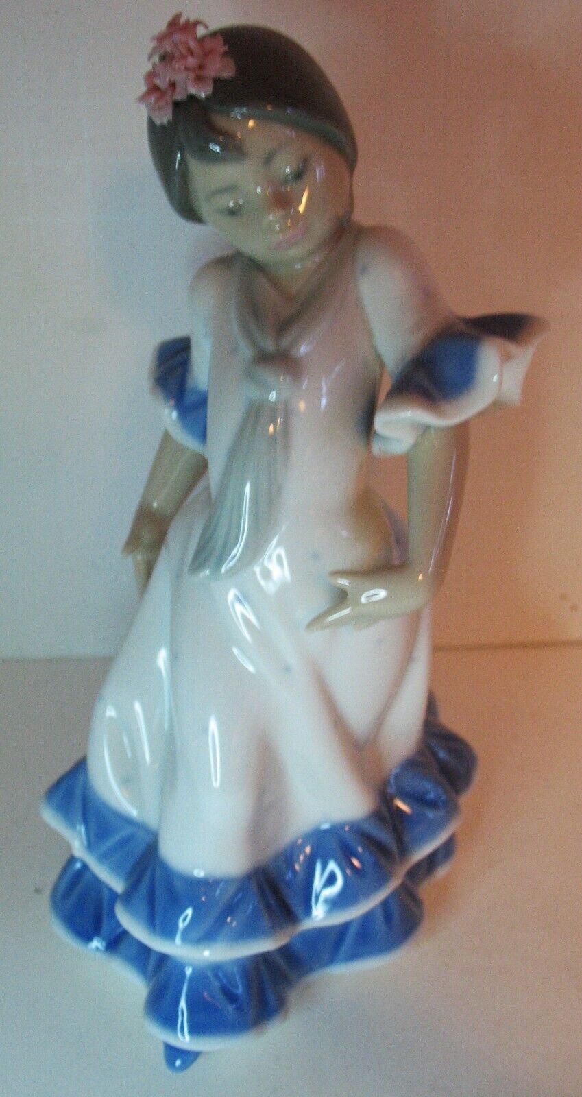 Vtg 1993 Lladro Juanita Spanish Flamenco Dancer Porcelain Figurine 5193 Retired