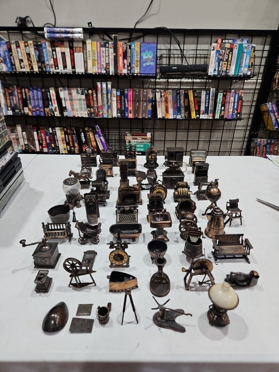Vintage Durham Industries Metal Miniatures LOT OF OVER 50 PIECES TOTAL 🇺🇸 🌎 