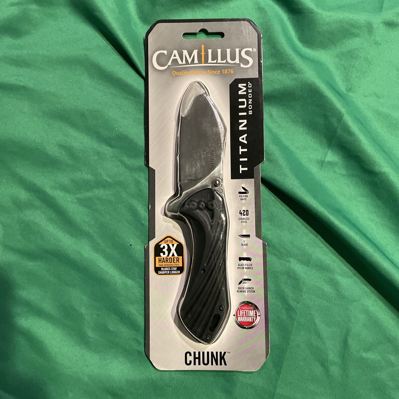 Camillus Chunk  EDC Folding Knife 3