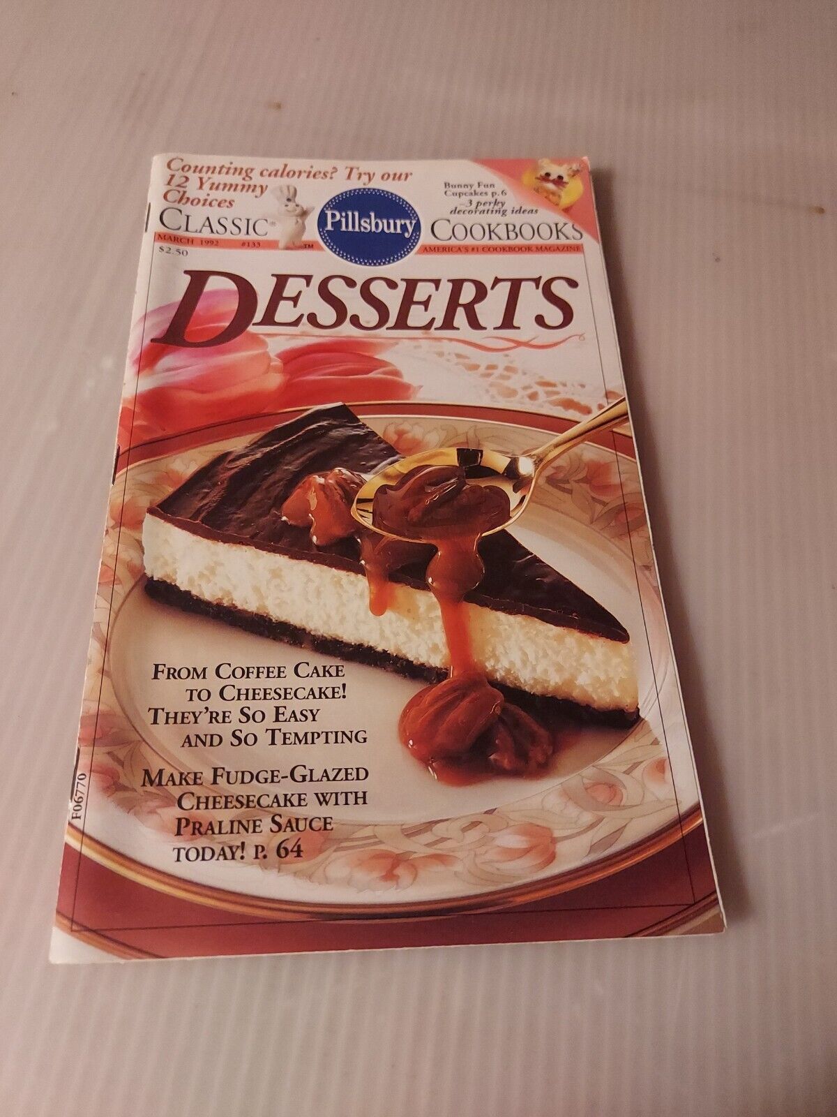 Vintage 1992 March, Pillsbury Classic Cookbook #133 \