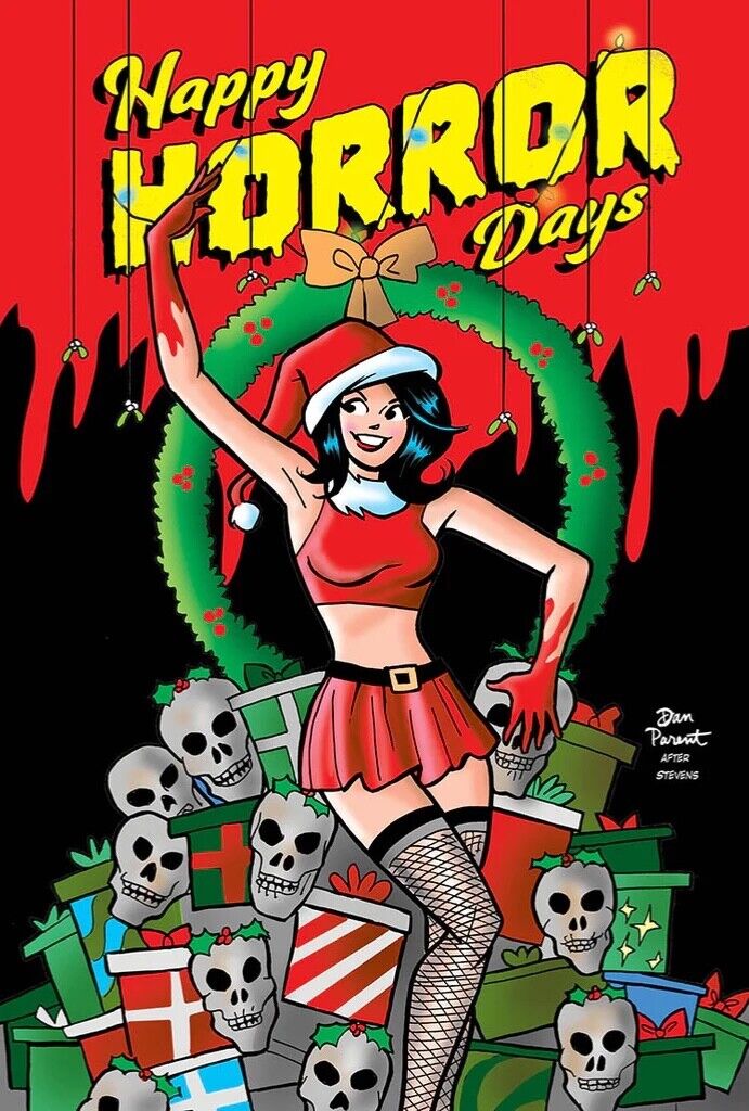 ARCHIE COMICS Happy Horror Days #1 Dave Stevens Homage Cover W/Numbered COA NM.