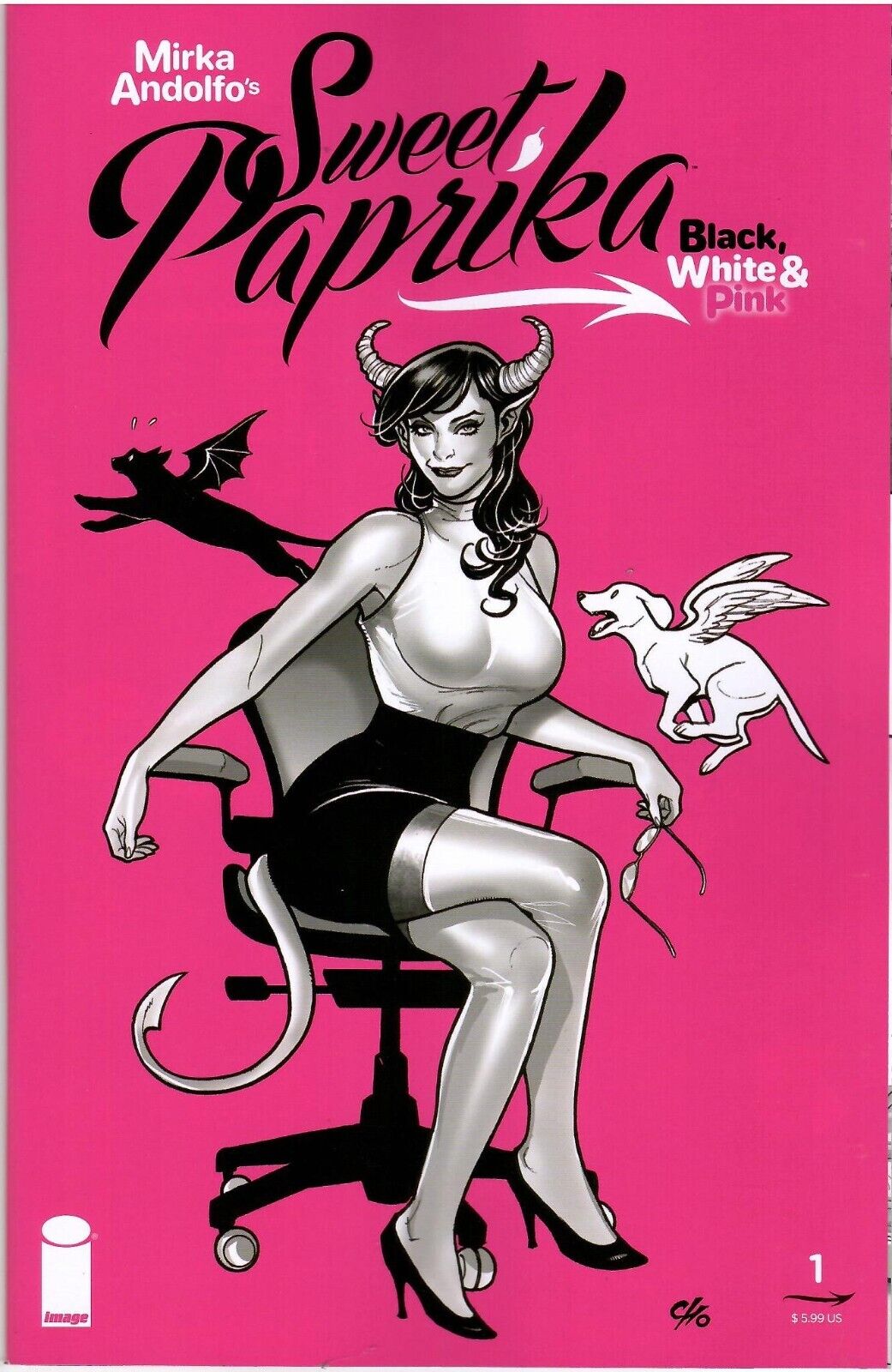 Sweet Paprika Black White & Pink #1 | Select Covers | Image Comics 2023 NM/NM-
