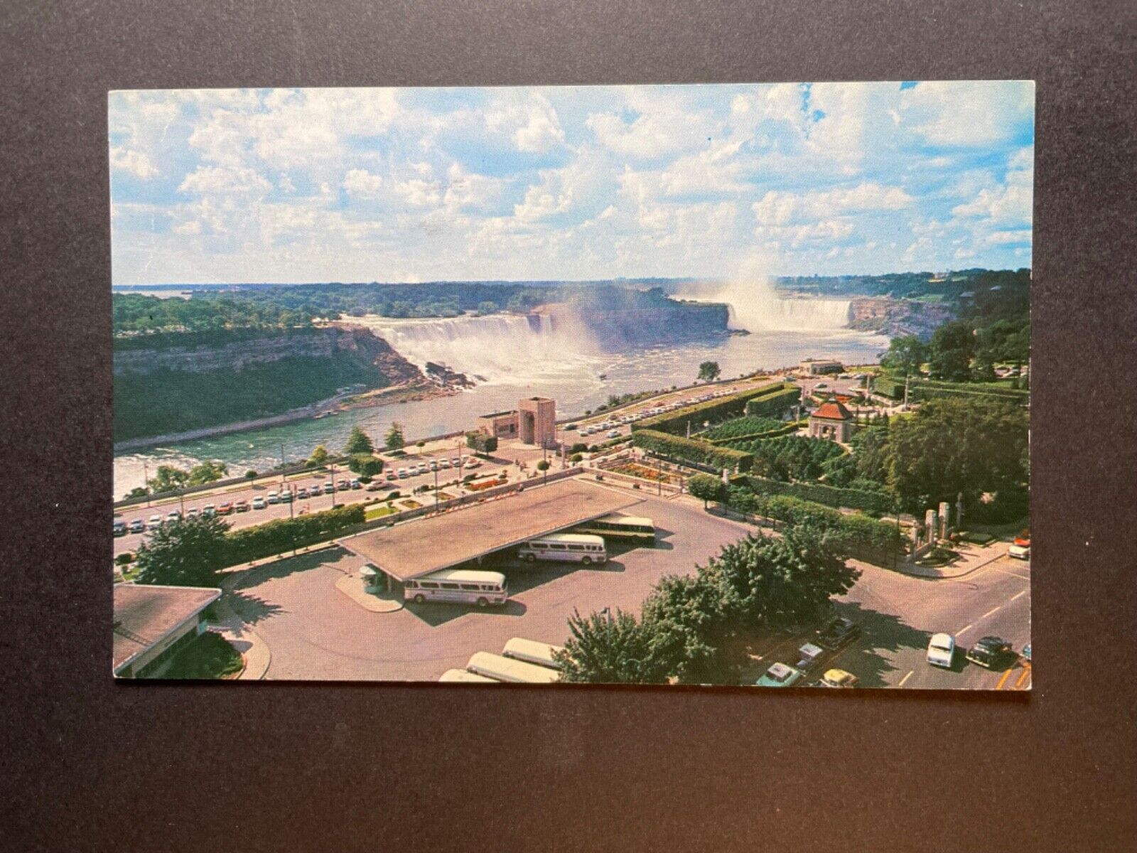 Canada Postcard General View Of Niagara Falls Posted 1957
