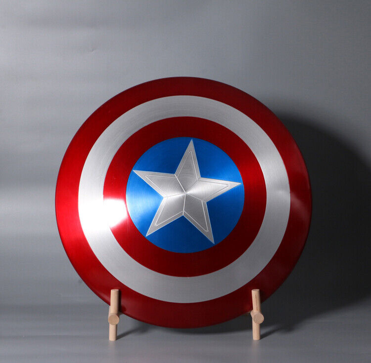 US Stock Marvel Captain America Shield Alloy 1:1 75th Anniversary Collection