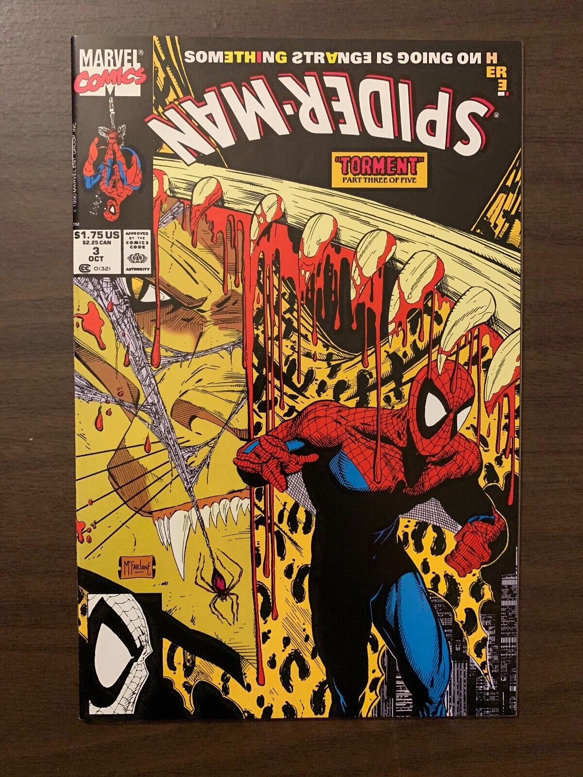 Spider-Man vol.1 #3 1990 McFarlane High Grade 9.2 Marvel Comic Book CL44-102