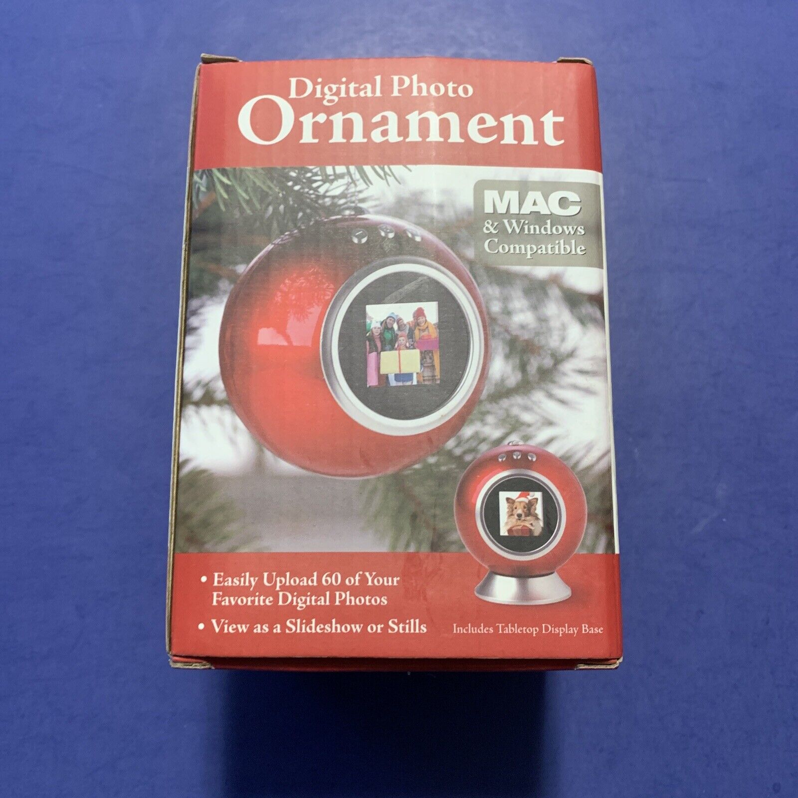 Christmas Ornament Digital Photo  - NEW NEVER USED Original price $49.99