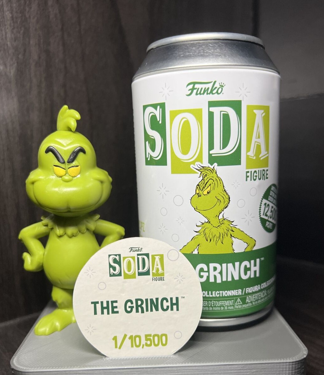 Funko Soda The Grinch Dr Seuss How The Grinch Stole Christmas Figure 1 in 10500