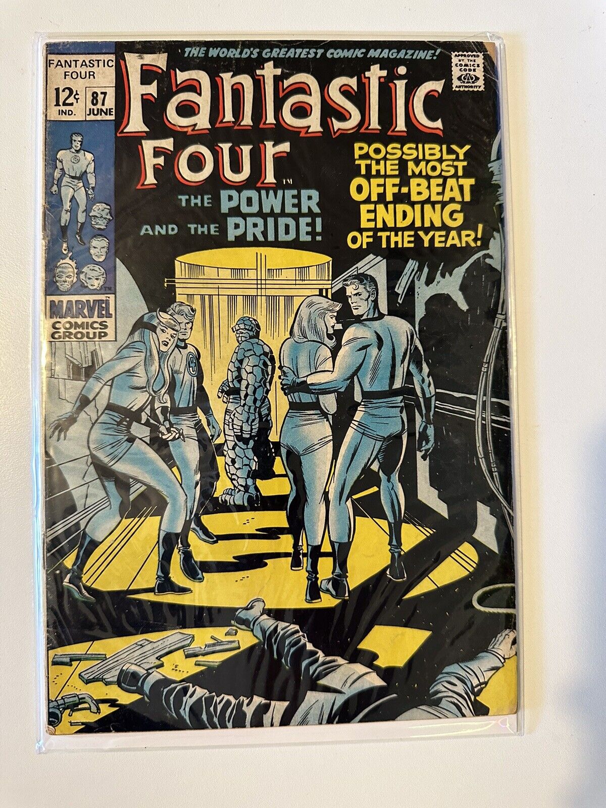 Fantastic Four #87 - Marvel - Stan Lee Jack Kirby - 1969