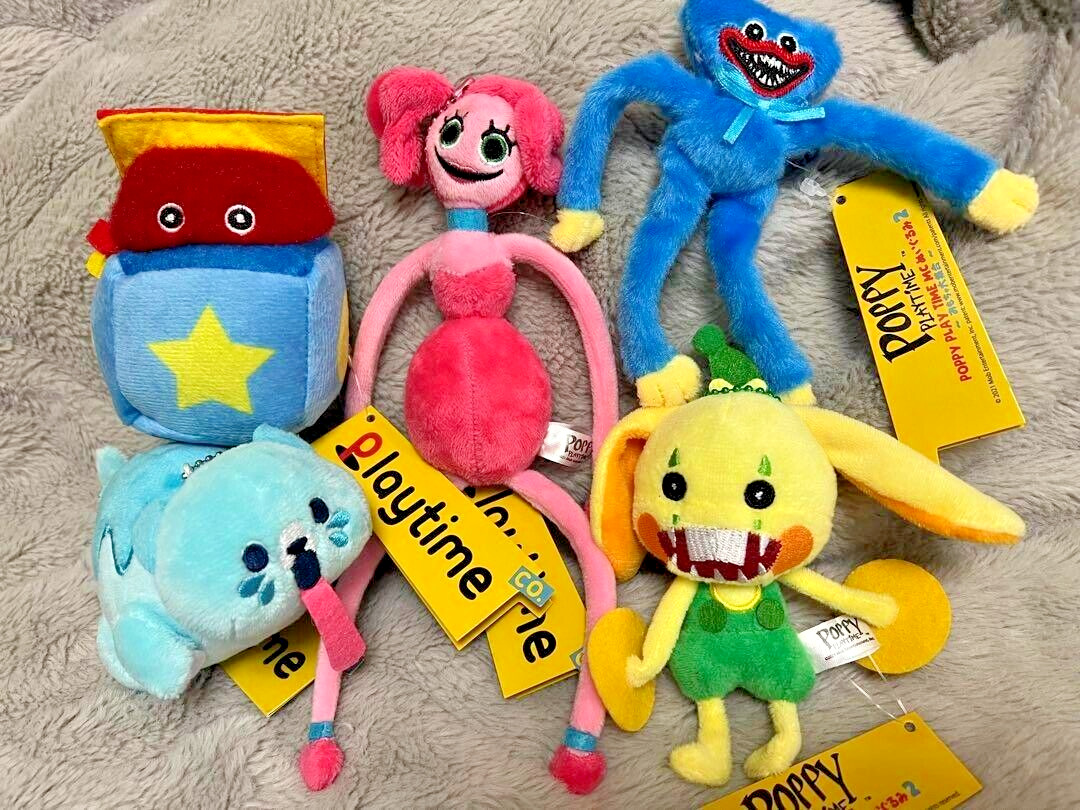 POPPY PLAY TIME MC plush toy 2 Toys Collection 5 types Huggy Waggy NEW