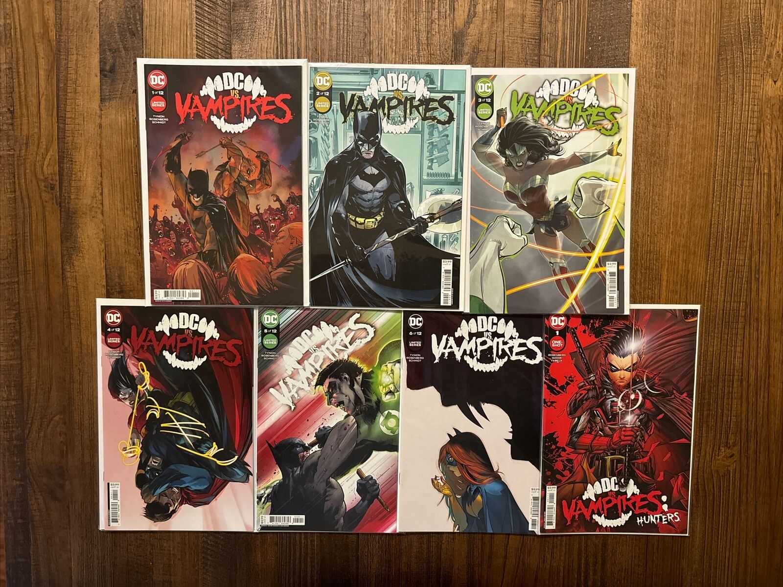 DC vs Vampires 1-12 Complete Run + Hunters One-shot & Killers One-shot-14 Issues