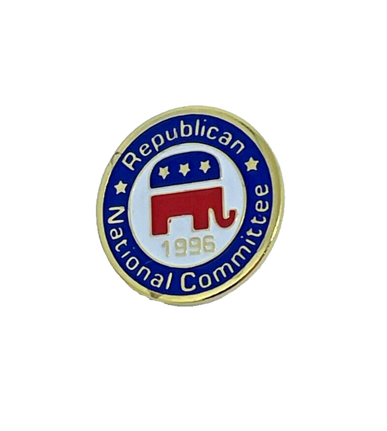 Republic National Committee 1996 Pinback 90s Bob Dole Presidential Election Year