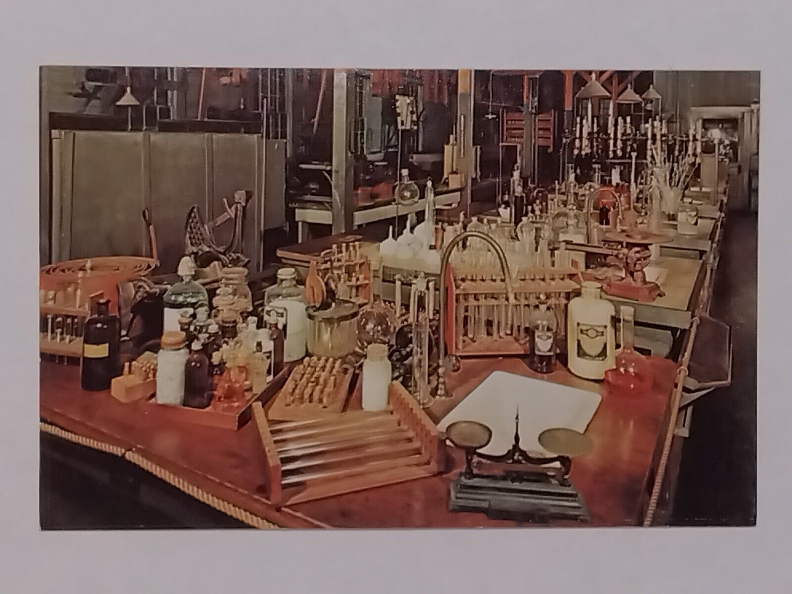  Edison Chemical Laboratory Winter Home Postcard