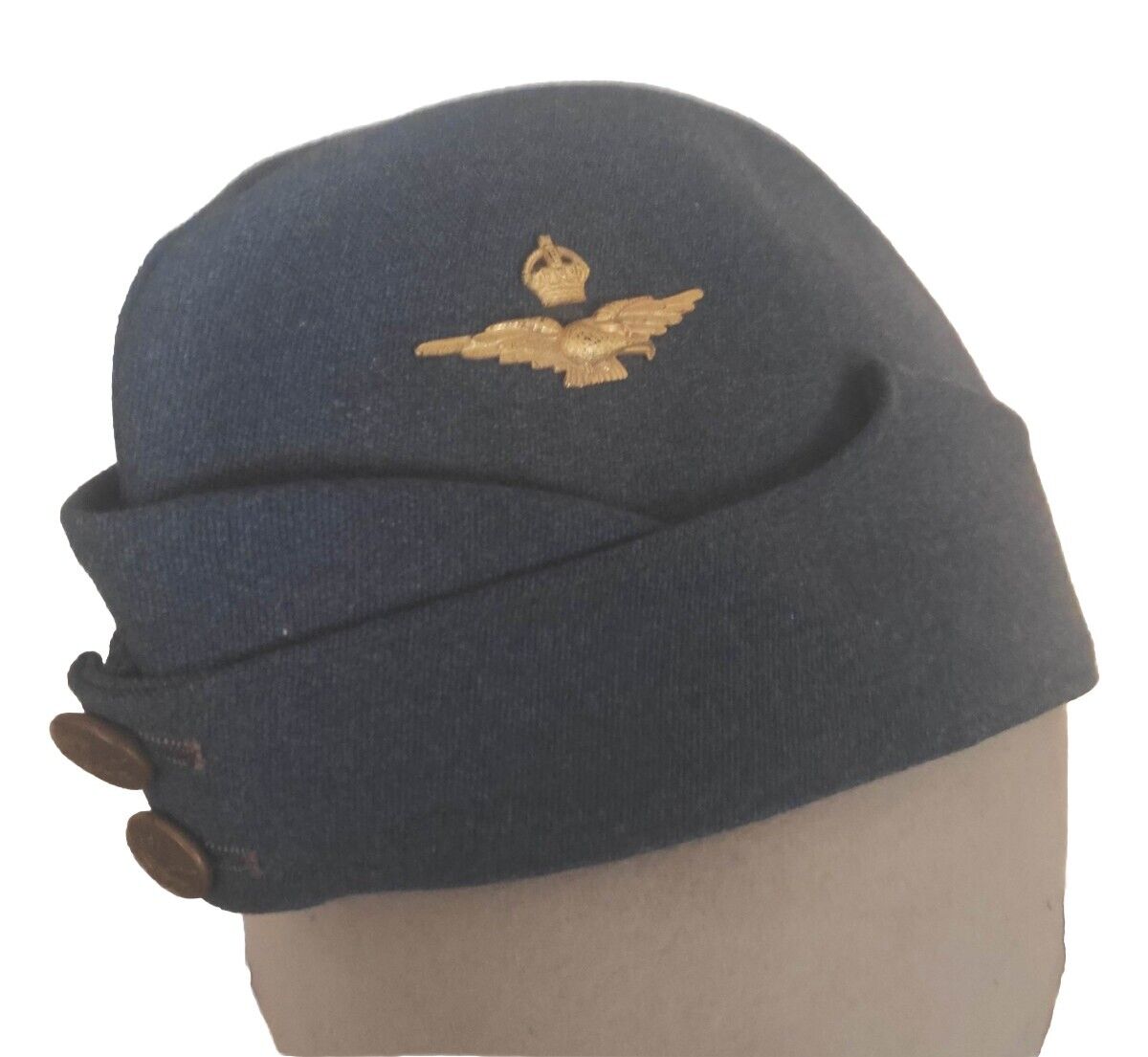 Superb RAF Royal Air Force WW2 Officer Cap 100% ORIGINAL (Size 59)