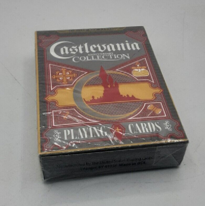 Castlevania Anniversary Collection Playing Cards Deck NEW