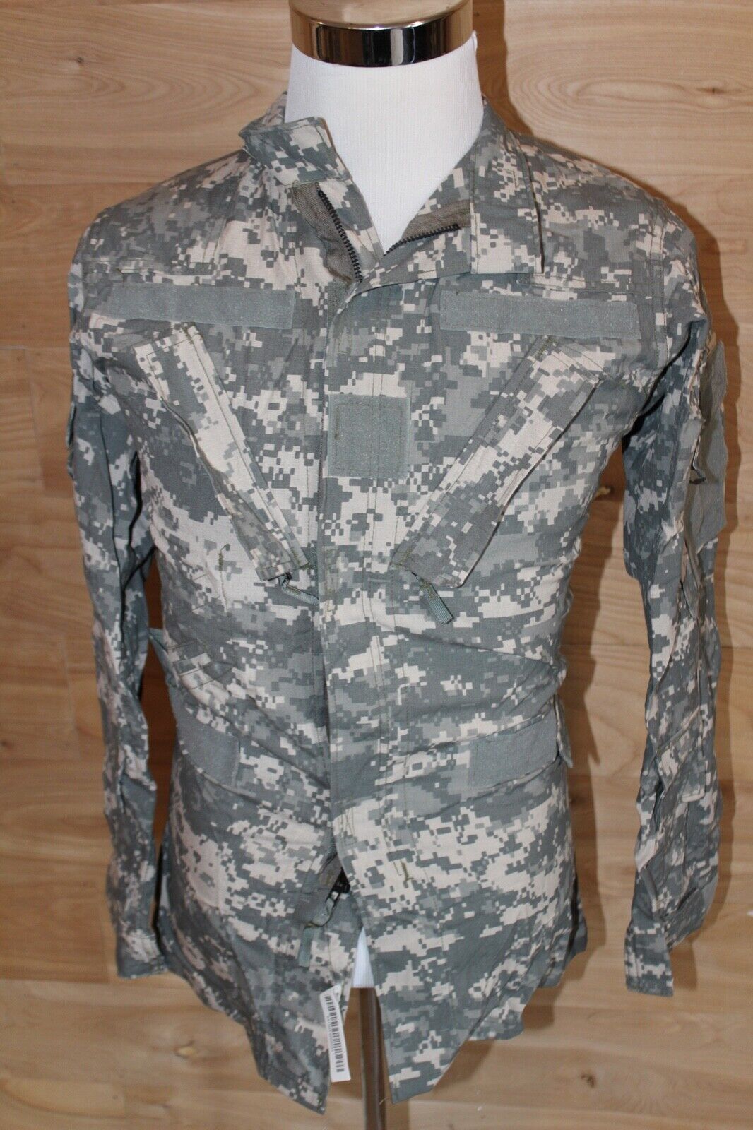 Aramid/Nomex X-Small Long Army Aircrew Shirt/Coat Digital A2CU ACU USGI NWT