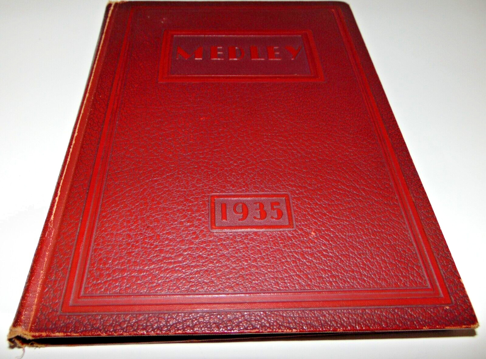 VTG 1935 High School Medley/Yearbook (Danville, IL) DHS